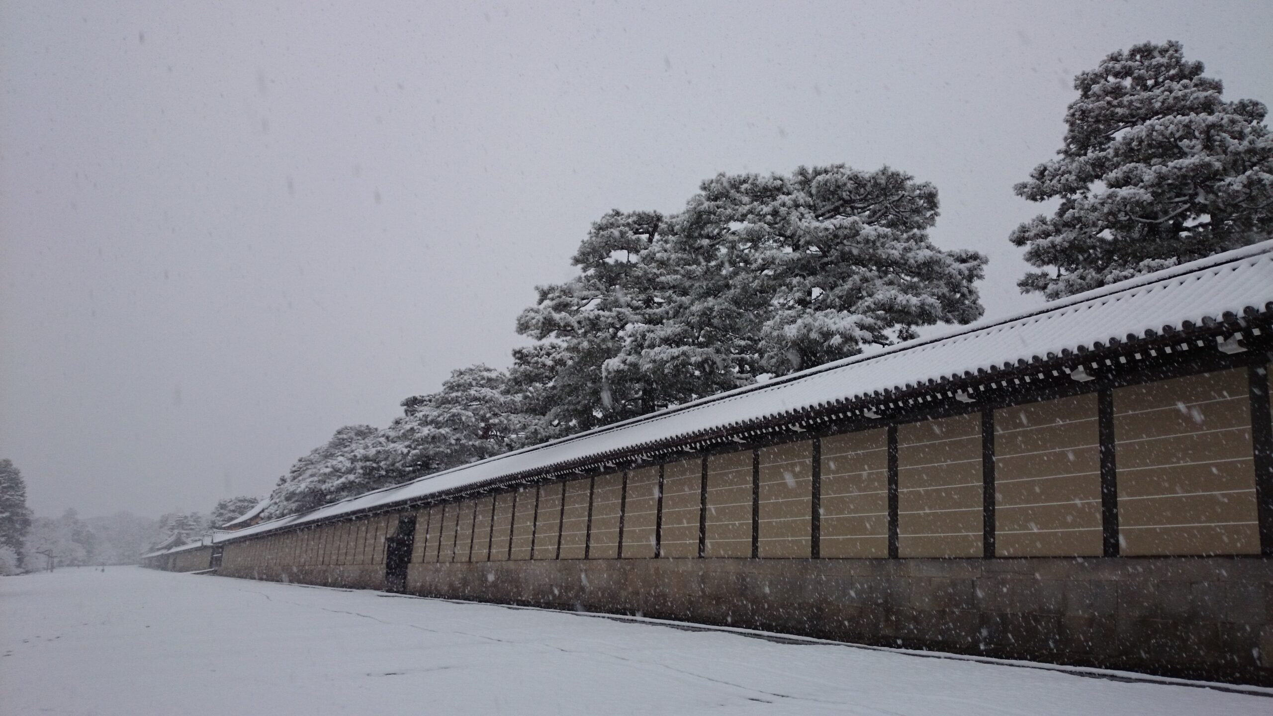 冬の京都御所
